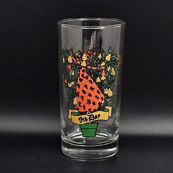Indiana Glass Other - 9th Day Drinking Glass from 12 Days of Christmas Set 5.5" Indiana Glass